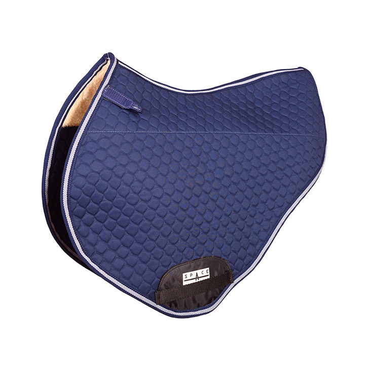Quilted Jump Saddlepad Fur Lined